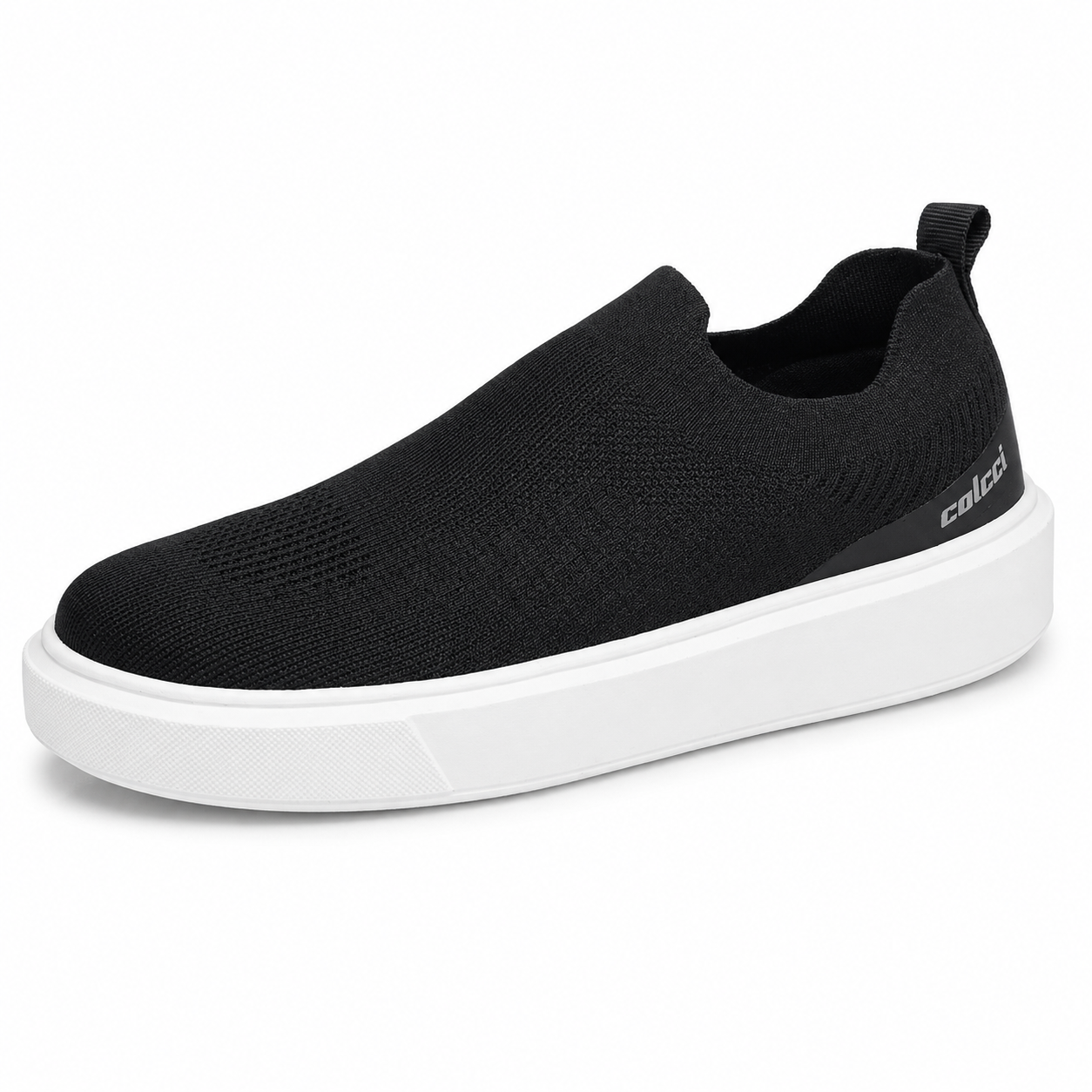 Tênis Slip On Colcci Knit Preto