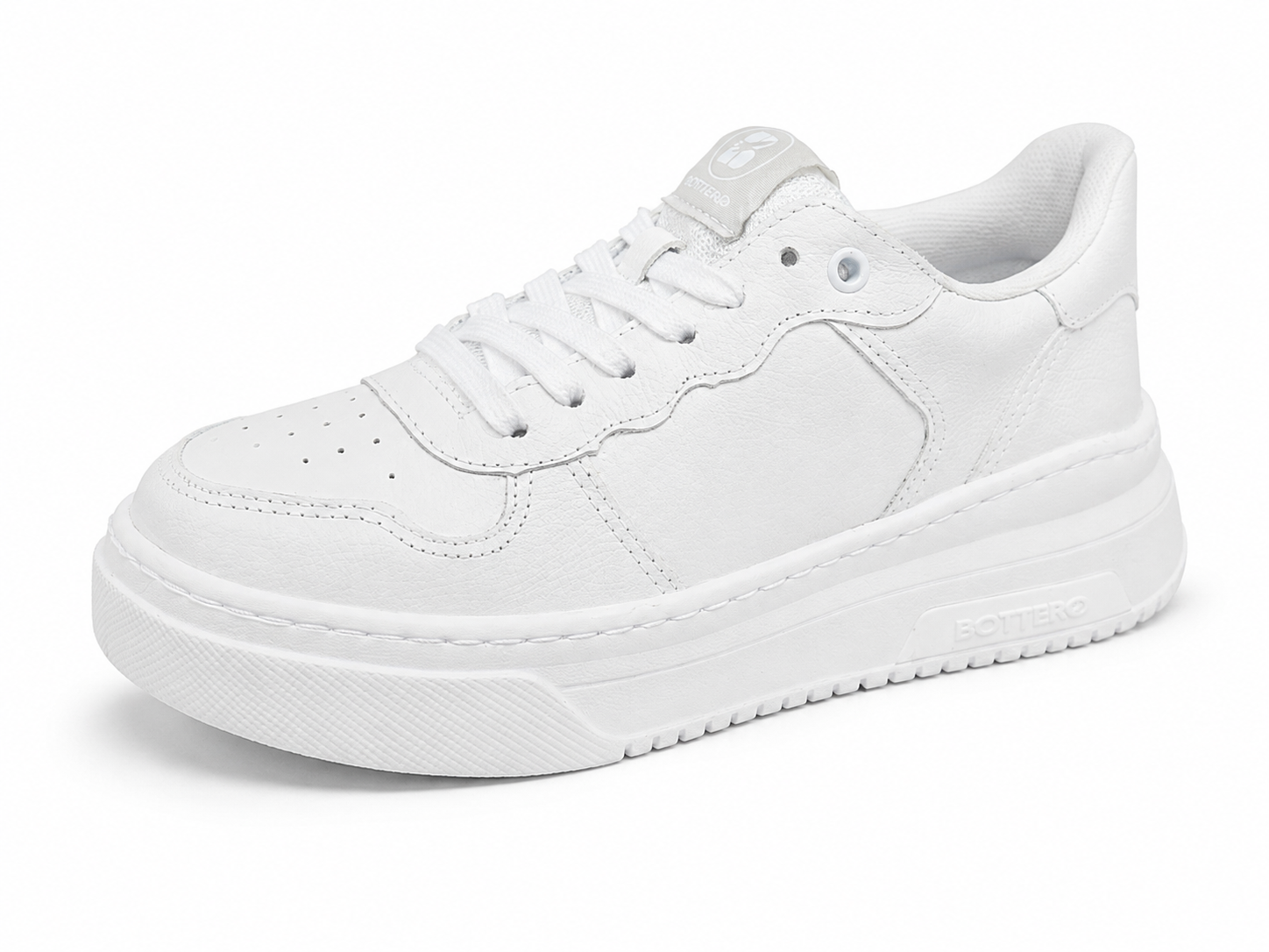 Tênis Bottero Casual Feminino Couro Branco