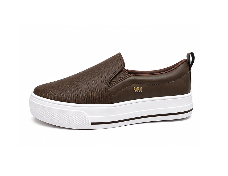 Tênis Slip On Via Marte Feminino Flatform