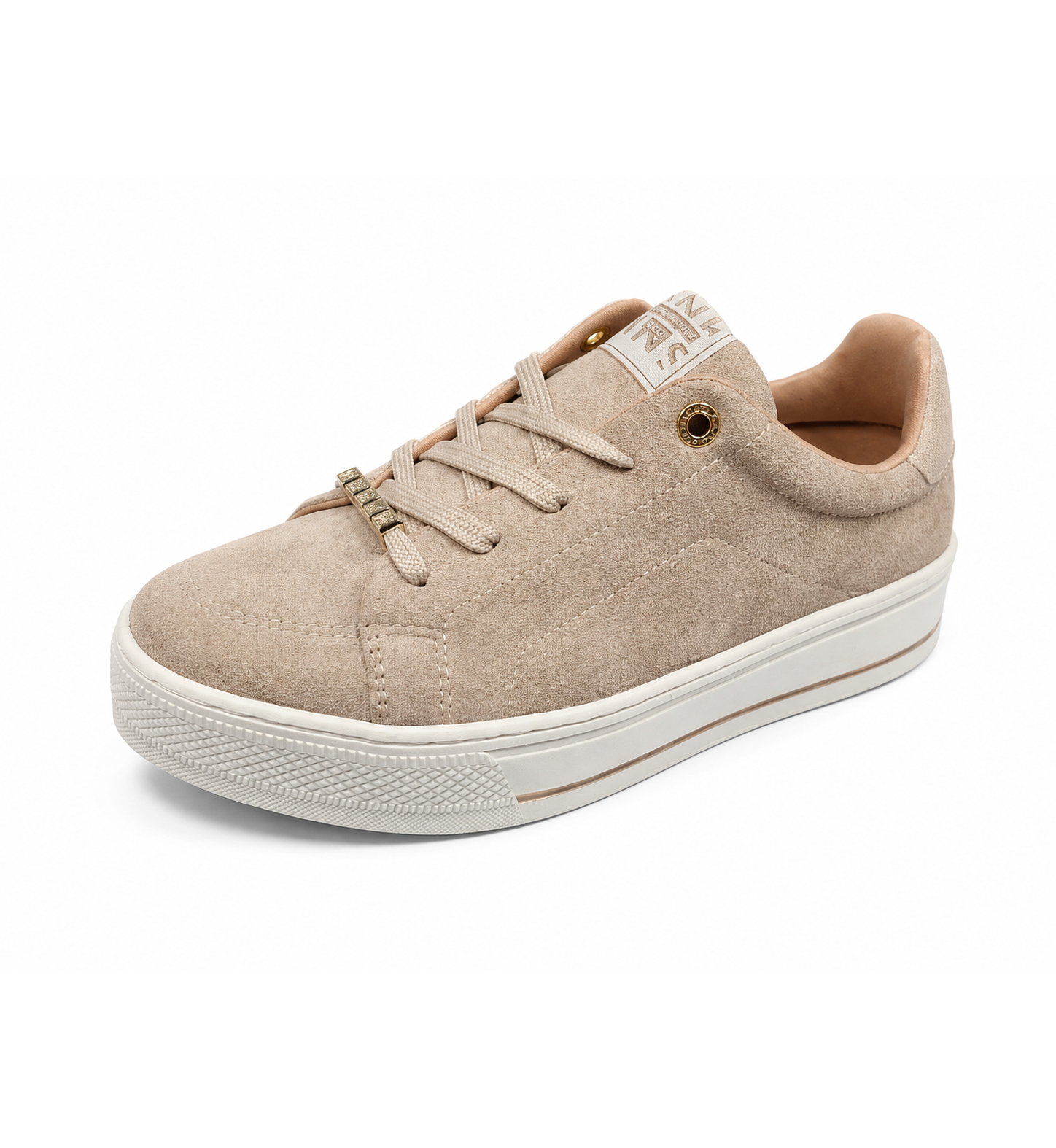 Tênis Ramarim Suede Feminino Avelã SNK