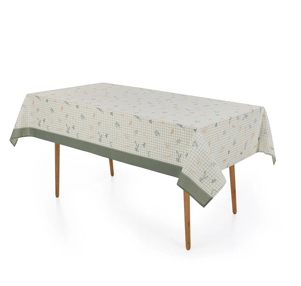 Toalha de Mesa Retangular Karsten 8 Lugares Sempre Limpa Amaranto