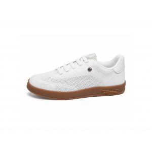 Tênis Bottero Casual Feminino Couro Perfurado Solado Gum