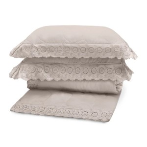Cobre Leito com 2 Porta Travesseiros King Buettner Sonata-1