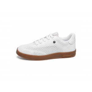 Tênis Bottero Casual Feminino Couro Perfurado Solado Gum