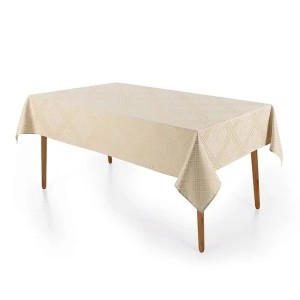 Toalha de Mesa Retangular Karsten 6 Lugares Jacquard Beamon-1