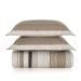 Cobre Leito com 2 Porta Travesseiros Queen Karsten Damier-1