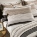 Cobre Leito com 2 Porta Travesseiros King Karsten Damier-5